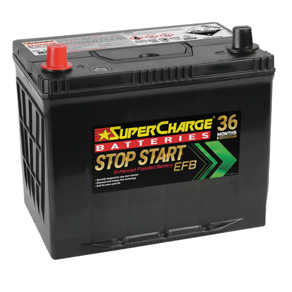 MFD23EFR - Supercharge Stop/Start MFD23EFR Battery 67Ah