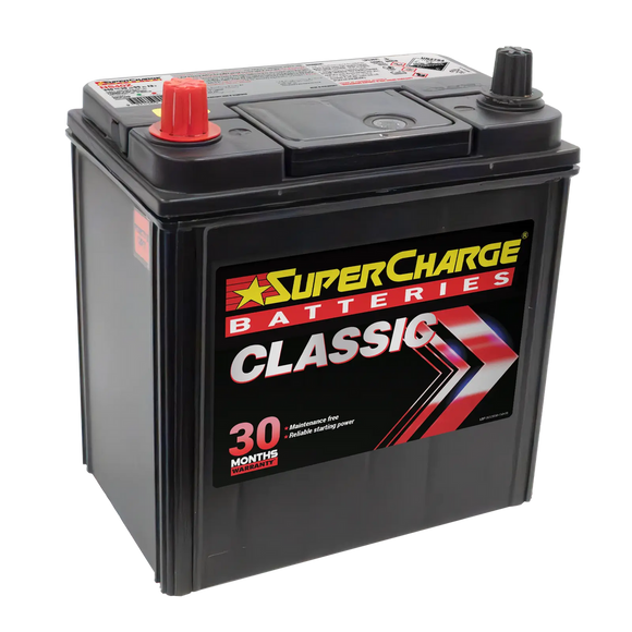 NS40Z - Supercharge Classic NS40Z Battery 38Ah