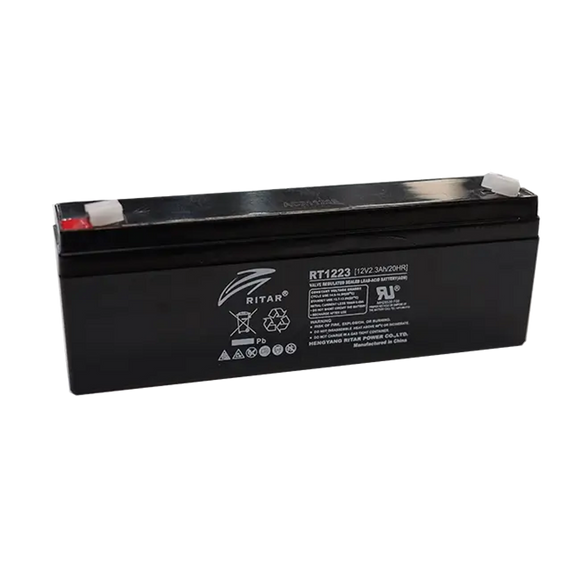 RT1223 - Ritar - 12VDC 2.3Ah Sealed Lead Acid Battery (Copy)