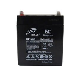 RT1255F1 - Ritar - 12VDC 5.5Ah Sealed Lead Acid Battery