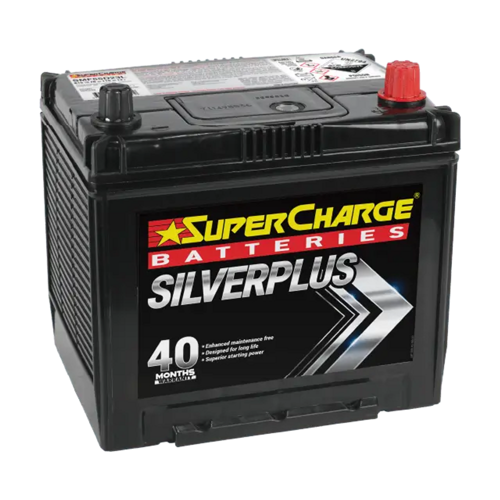 SMF55D23L - Supercharge Silverplus SMF55D23L Battery