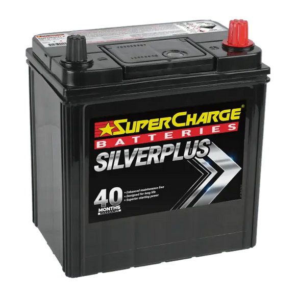 SMFNS40ZLX - Supercharge Silverplus SMFNS40ZLX Battery 40Ah