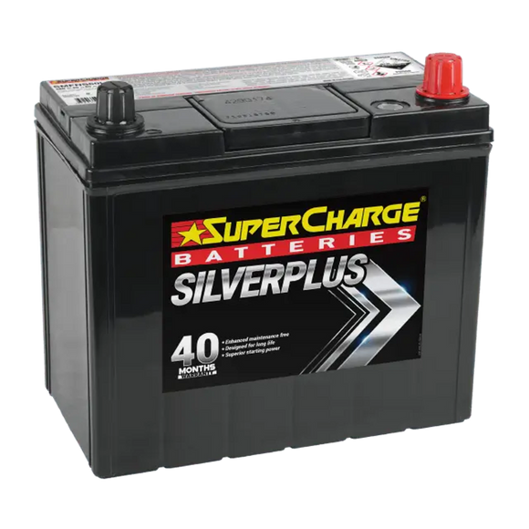 SMFNS60LS - Supercharge Silverplus SMFNS60LS Battery 52Ah