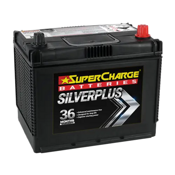 SMFNS70LX - Supercharge Silverplus SMFNS70LX Battery 75Ah