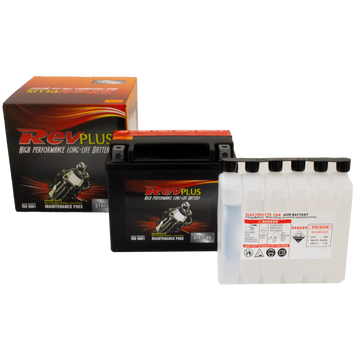STX12-BS - RevPlus Motorbike Battery 12V 10Ah