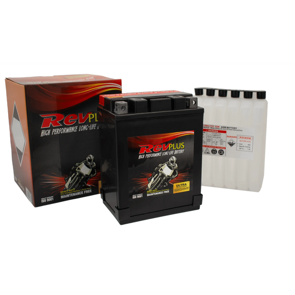 STX14AH-BS-PW - RevPlus Motorbike/Jetski Battery 12V 12Ah