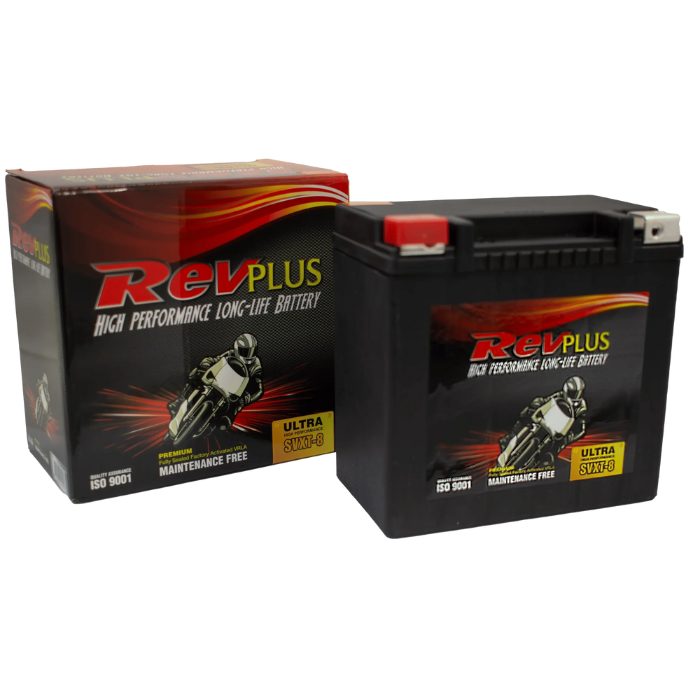 SVXT-8 - RevPlus Motorcycle Battery 12V 14Ah