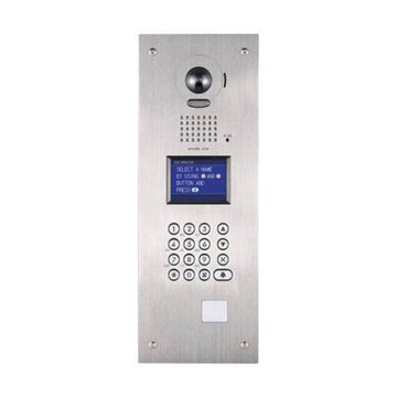 GT-DMA - Aiphone Stainless steel flush mount door station with digital keypad and 3.5" Colour LCD Screen