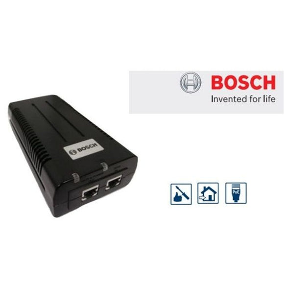 Bosch NPD-9501A - Midspan Injector, Single Port, 95W, AC IN, PoE or PoE+