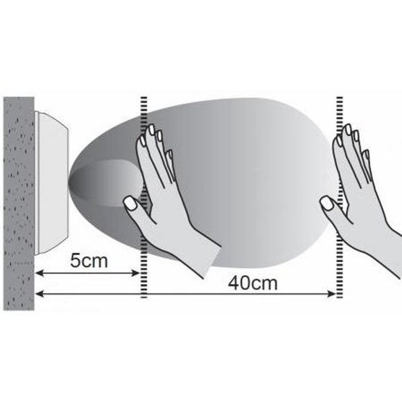 Hotron Clearwave - Hygienic, touchless, automatic door activation switch