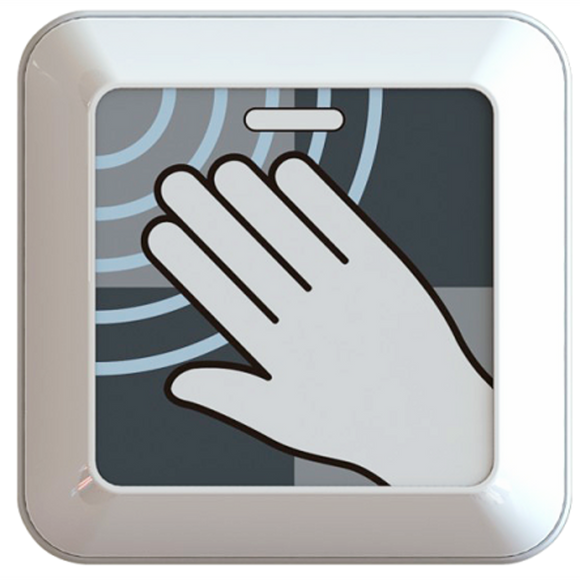 Hotron Clearwave - Hygienic, touchless, automatic door activation switch