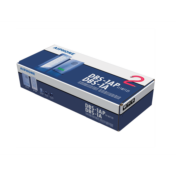 DBS-1AK - Aiphone Kit comprising DB1MD handsfree master station and single call door station (Silver)