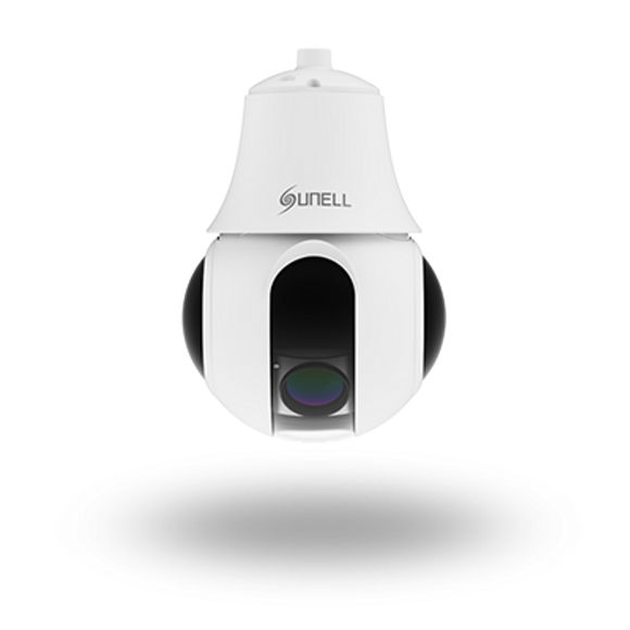 Sunell - 3MP PTZ 12x optical zoom, 12VDC/PoE 100m IR