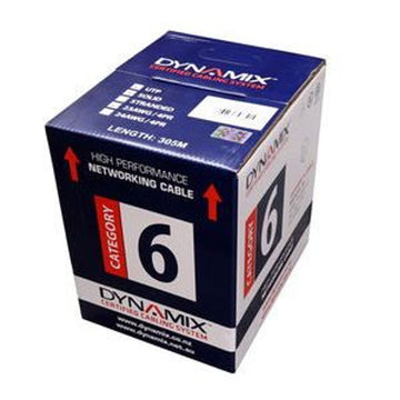 C-C6-SLD-Kit - 305m Cat6 UTP SOLID Cable Roll, 250MHz, 23AWGx4P, PVC