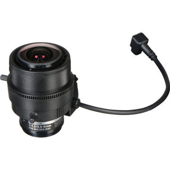 Fujinon Megapixel - 1/3", 3MP, 2.8-8mm, F1.2, DC Auto Iris, CS Mount - YV2.8x2.8SA-SA2