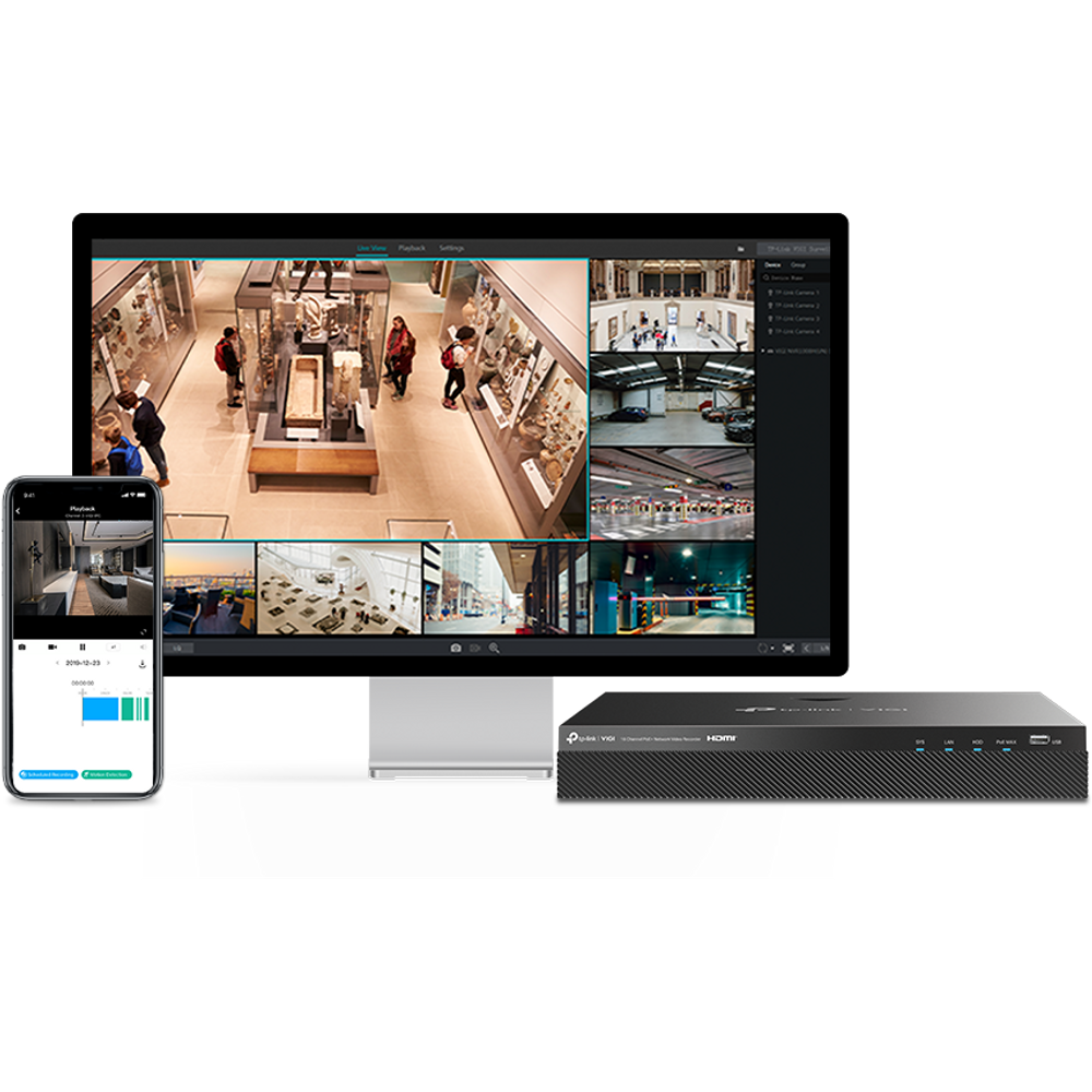 VIGI NVR4032H - TP-Link VIGI 32 Channel Network Video Recorder
