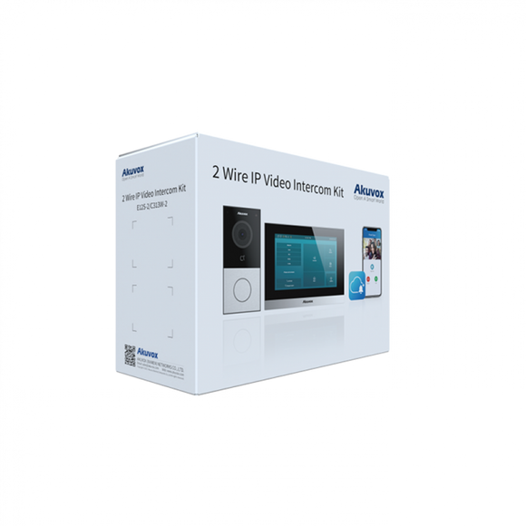 E12S-2/C313W-2 - Akuvox 2 Wire Intercom Kit