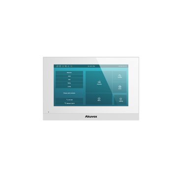 C313N-White - Akuvox 7" indoor monitor- Standard version - White