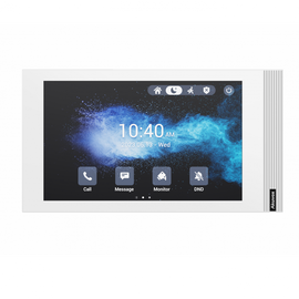 S562-White- Akuvox SIP Indoor Monitor(Linux Version) 7 inch - White