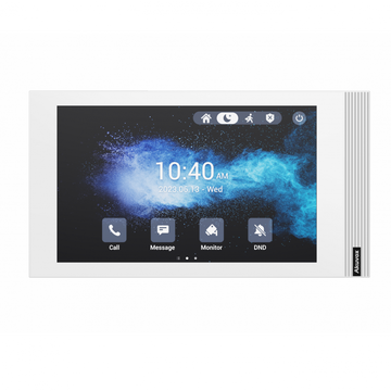 S562W-White- Akuvox SIP WiFi Indoor Monitor (Linux Version) 7 inch - White