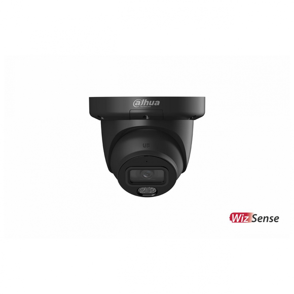DH-IPC-HDW3667EM-S-IL-ANZ-BLK - Dahua Black 6MP Smart Dual Light Fixed-focal Eyeball WizSense Network Camera