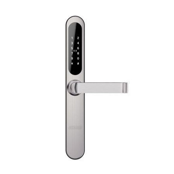 SREARTMB - Schlage Artus Narrow Profile Smart Lock - Satin Nickel Plate Schlage Artus Smart Lock furniture only (no mortice lock)