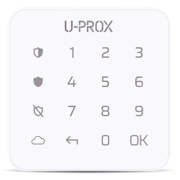 U-Prox Keypad G1 - Wireless Miniature keypad with touch surface for one group