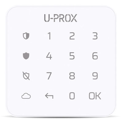 U-Prox Keypad G1 - Wireless Miniature keypad with touch surface for one group
