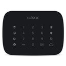 U-Prox Keypad G4 - Wireless Keypad with a touch surface and buttons for managing four groups Black