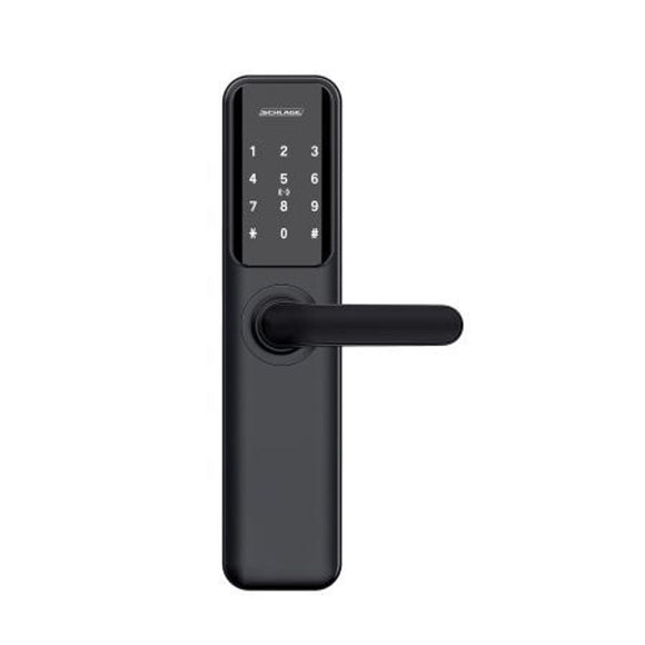 SRERESMB - Schlage Resolute Smart Lock - Black Schlage Resolute Smart Lock furniture only (no Mortice Lock)
