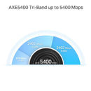 TL-DECOXE75PRO-3P - TP-Link Deco XE75 Pro AXE5400 Tri-Band Mesh Wi-Fi 6E System (3 Pack)