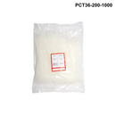 PCT36 - Plastic Cable Ties 3.6mm - 200mm - White - 100 or 1000 pack