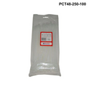 PCT48 - Plastic Cable Ties 4.8mm - 250mm - Black or White options