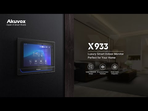 X933W - Akuvox 7" Android Indoor Monitor SIP Indoor unit - WiFi-4