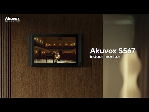 S567 - Akuvox Android 12 OS indoor monitor-4