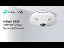 TL-INSIGHTS655I - TP LINK InSight S655I VIGI 5MP IR Fisheye Network Camera-3