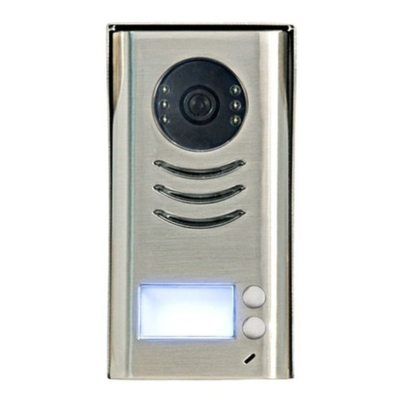 V-Tek - Outdoor Station Zinc Alloy Colour Camera, Surface Mount with Rain Cover