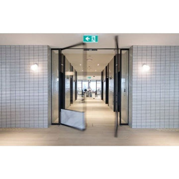 C 127 - An infloor mounted automatic swing door with a maximum 400kg capacity