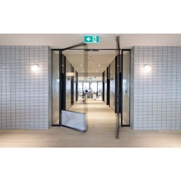 C 127 - An infloor mounted automatic swing door with a maximum 400kg capacity