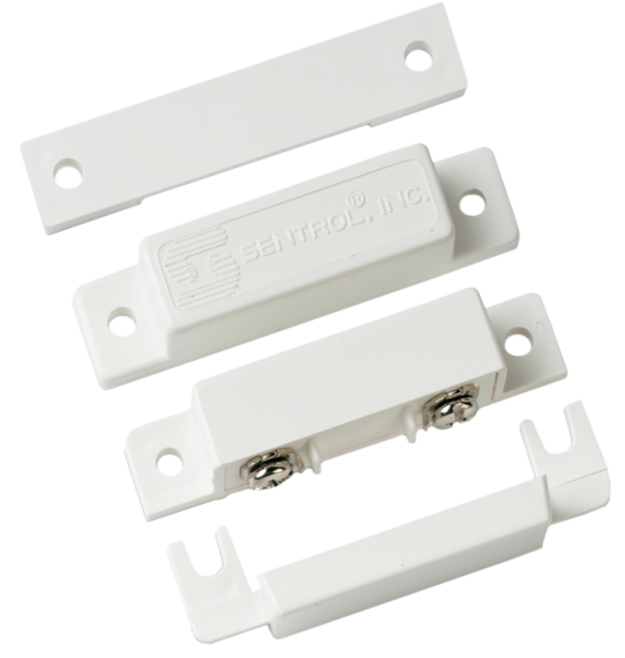 1085T-N Sentrol Hardwired Reed Switch White Detection Gap 19mm