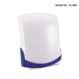 SL-800 - Outdoor Siren Blue Lens - Battery Backed