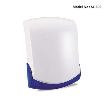 SL-800 - Outdoor Siren Blue Lens - Battery Backed