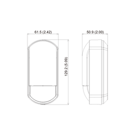 OPT-FLX-S-DT-X5 - Optex - PIR Detector / PIR Microwave Combination Detector : FlipX Series