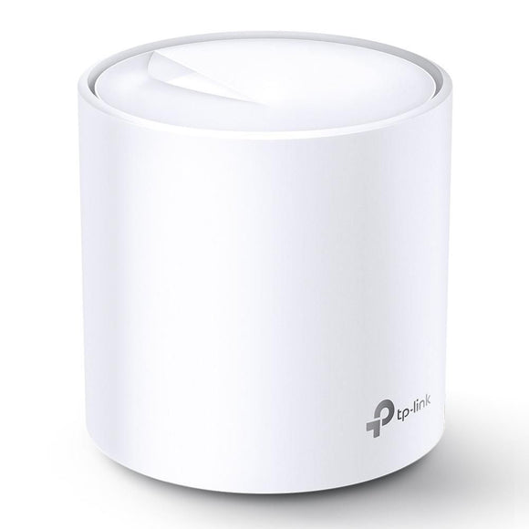 TL-DECOX60-1P - TP-Link Deco X60 Wi-Fi 6 Whole-Home Mesh System - 1 Pack, MU-MIMO, Dual-Band AC3000, Parental Controls, Antivirus, QOS