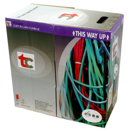 DPA81051R305-c - Tycab Cat6 UTP Cable Solid Conductor - Black