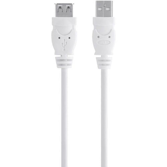 F3U153BT3M - Belkin USB Extension Data Transfer Cable - 3 m USB Data Transfer Cable - First End: USB 2.0 Type A