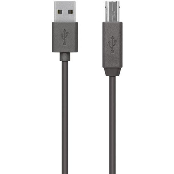 F3U154BT1.8M - Belkin USB Data Transfer Cable - 1.80 m USB Data Transfer Cable - First End: USB 2.0 Type A - Second End: USB Type B