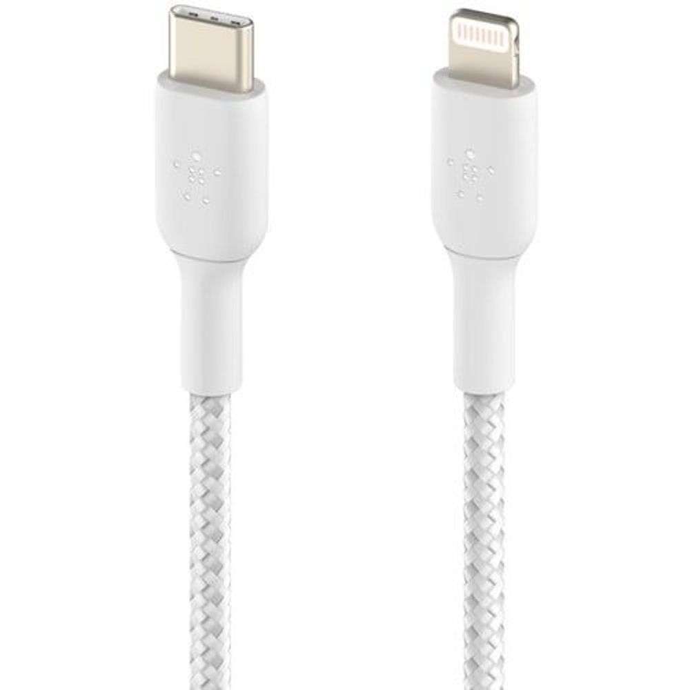 CAA004BT2MWH - Belkin Lightning/USB-C Data Transfer Cable - 2 m Lightning/USB-C Data Transfer Cable