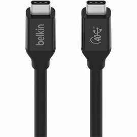 INZ001BT0.8MBK - Belkin USB-C Data Transfer Cable - 80 cm USB-C Data Transfer Cable - First End: USB4 Type C