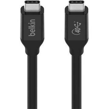 INZ001BT0.8MBK - Belkin USB-C Data Transfer Cable - 80 cm USB-C Data Transfer Cable - First End: USB4 Type C